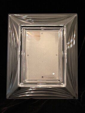 Vintage 90s Glass Picture Frame 4" X 6" Photo HEAVY High Quality Y2K Rectangle